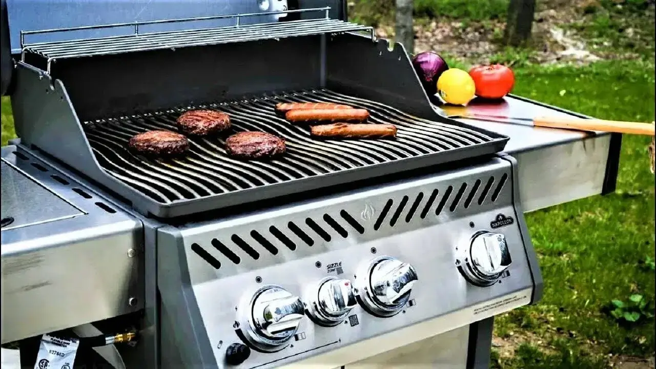 The 'Apex' versatile gas grill.